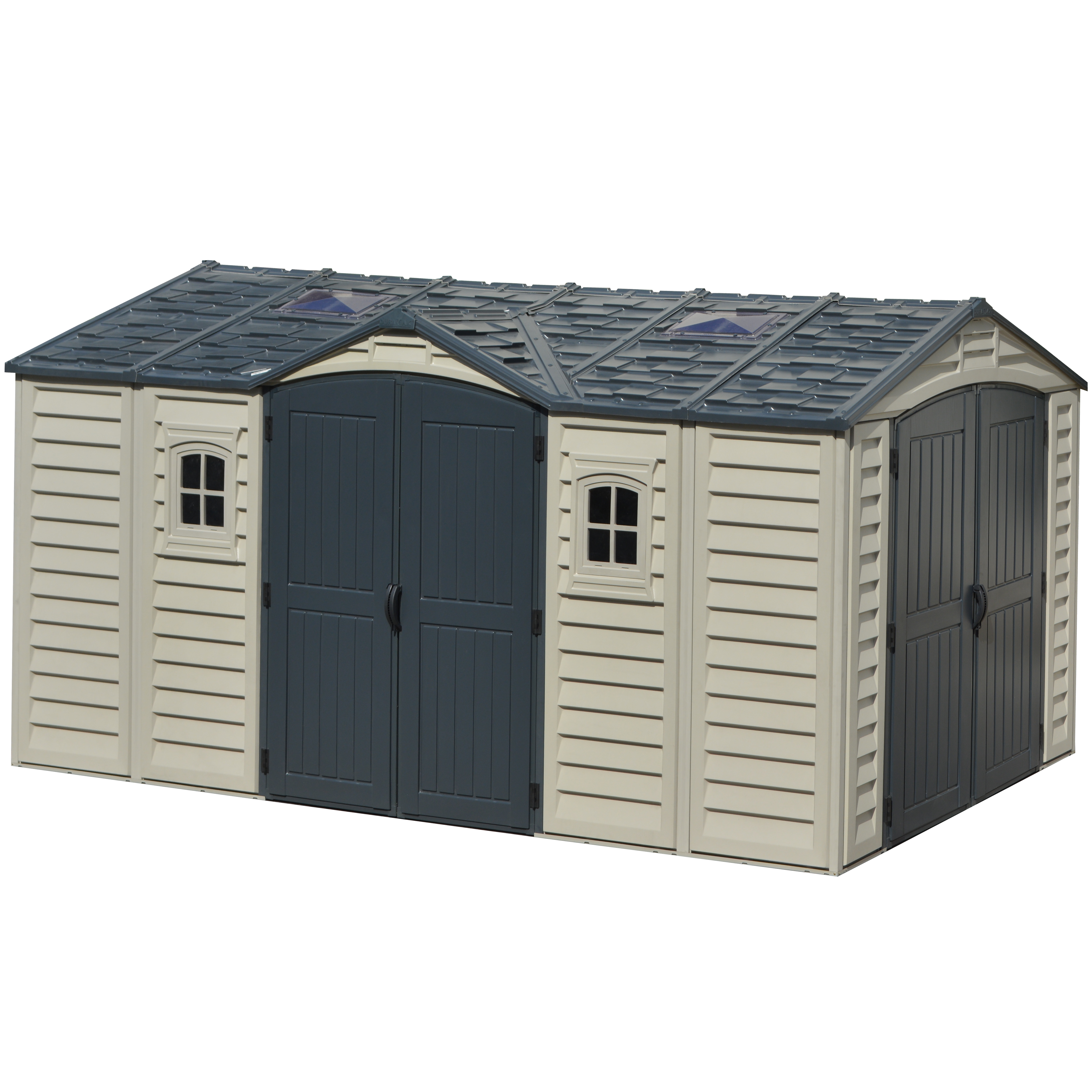 Duramax Apex Pro PLUS 4.77 x 2.40 m Plastic Shed