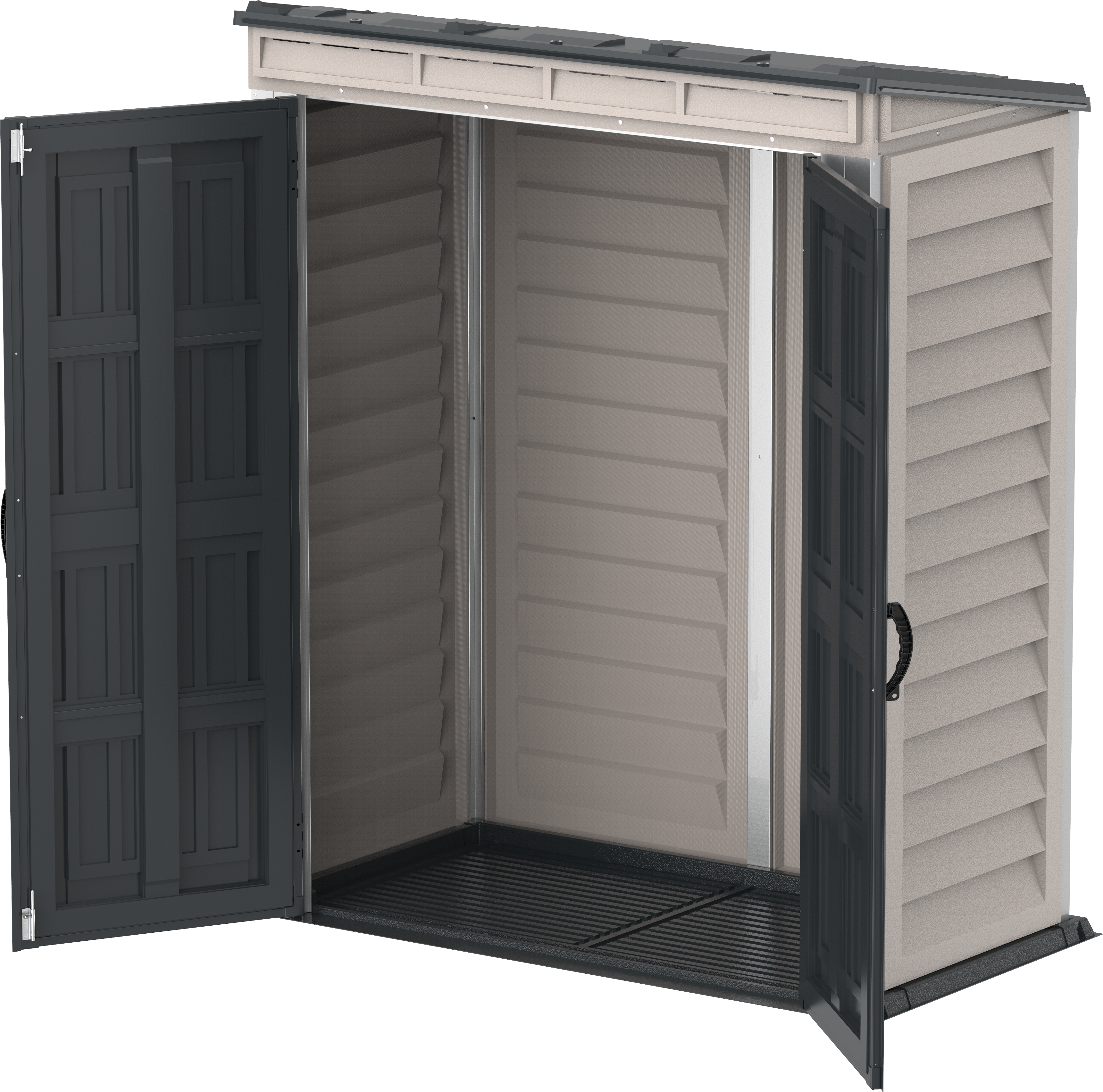 Duramax YardMate PLUS Pent Roof 1.71 x 0.92 m Plastic Shed