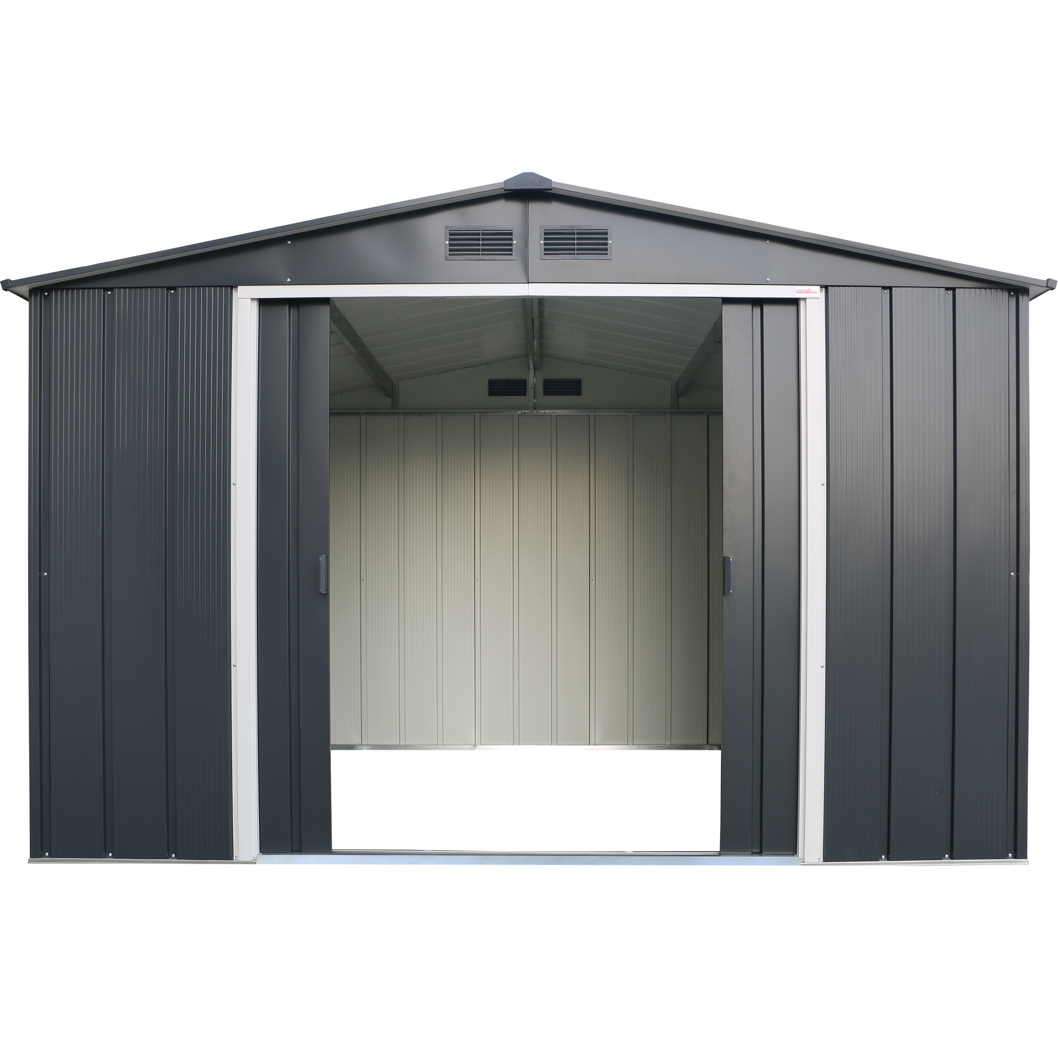 Duramax ECO 3.12 x 2.34 m Metal Shed - Anthracite