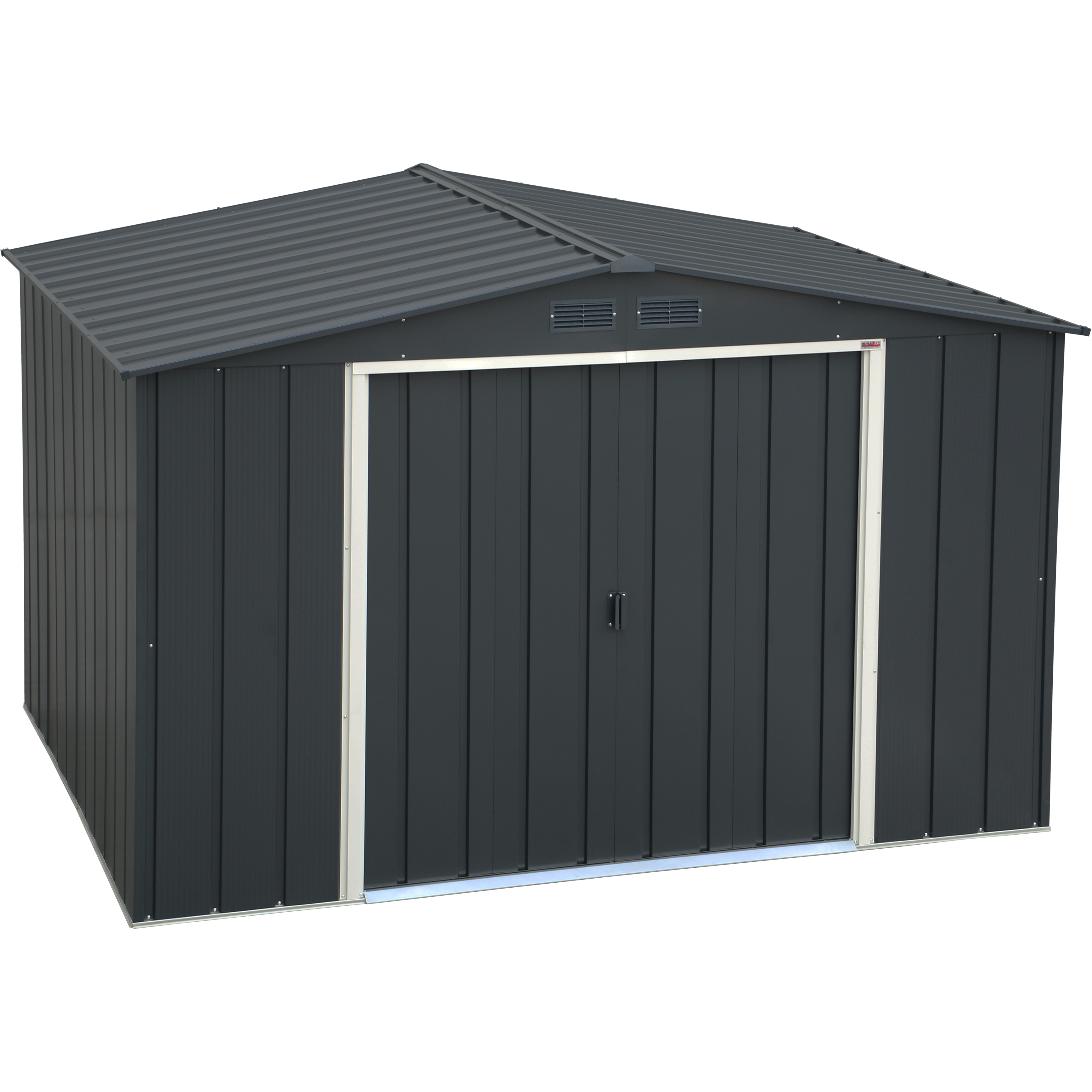Duramax ECO 3.12 x 2.34 m Metal Shed - Anthracite