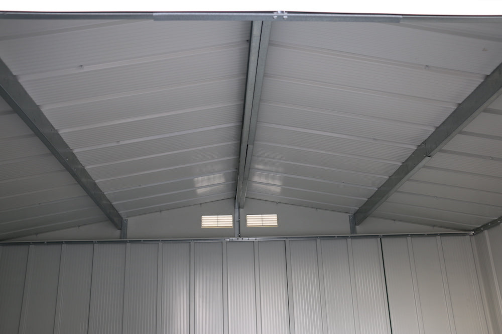 Duramax ECO 3.12 x 3.54 m Metal Shed - Green