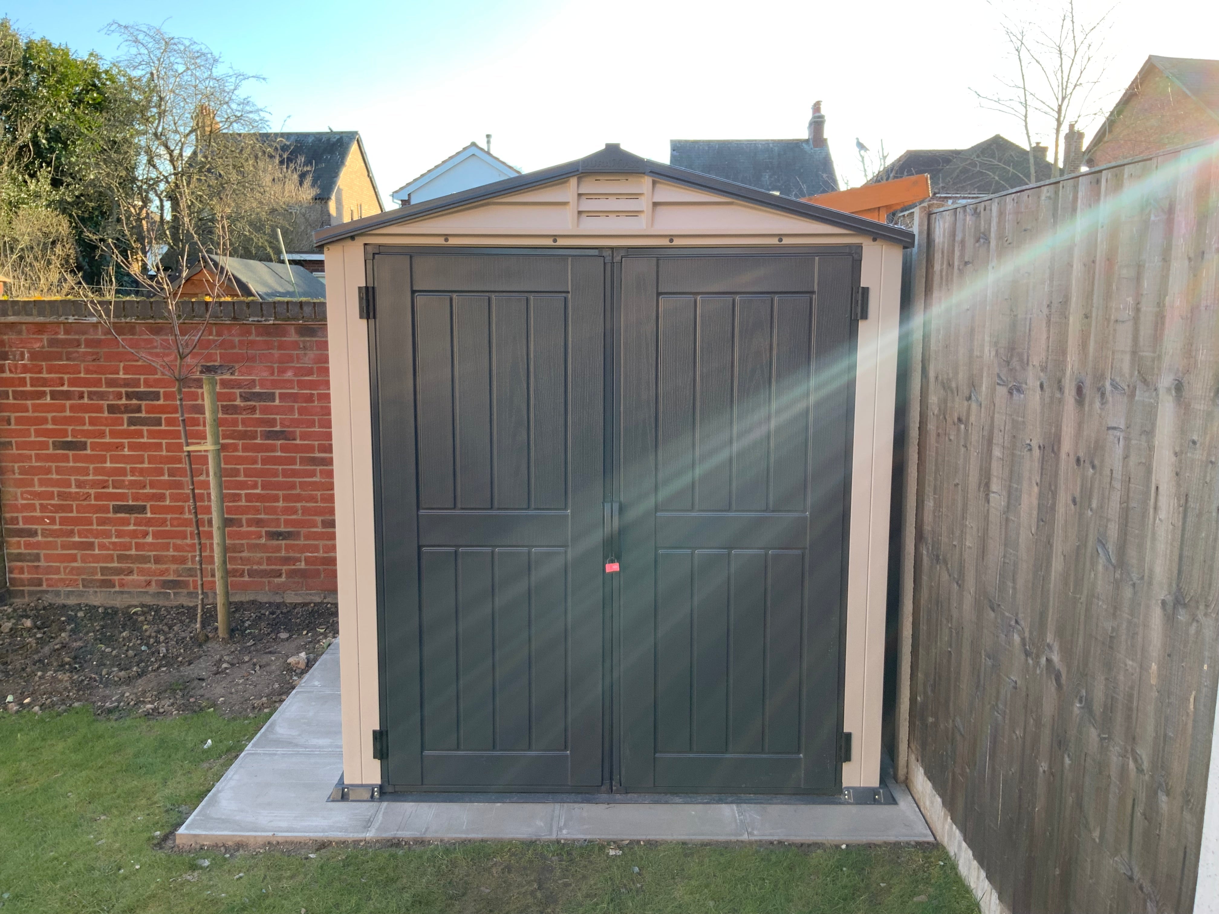 Duramax StoreMate PLUS 1.91 x 1.91 m Plastic Shed